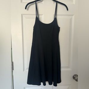 H&M Black skater dress size Small